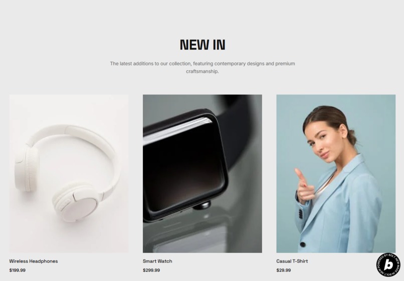 BoltShop: Shopify Like Template for Bolt Devs – screenshot 2