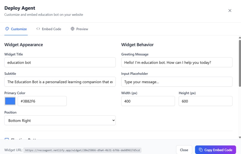 RecoAgent – screenshot 3