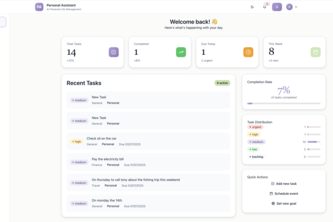 AI Life Management Assistant