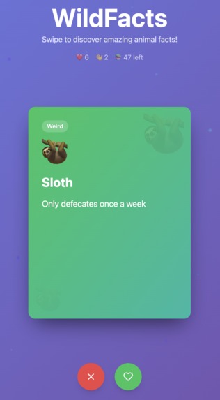 WildFacts – screenshot 1