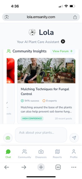 Lola: Your Community-Powered Garden Assistant – screenshot 2