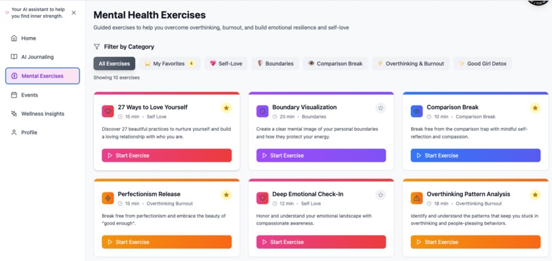 Solvia - AI mental companion for women – screenshot 3