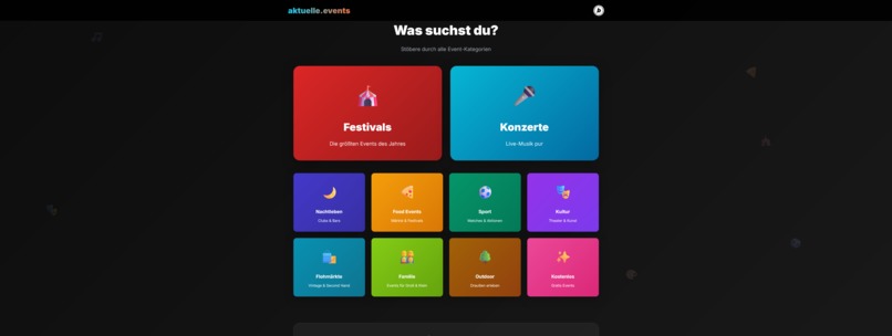 Aktuelle.Events -  Discover events in your city! – screenshot 2