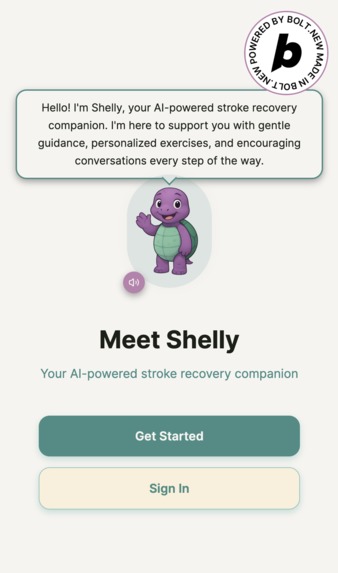 Shelly - Your Stroke Recovery Companion – screenshot 1