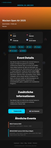 Aktuelle.Events -  Discover events in your city! – screenshot 3