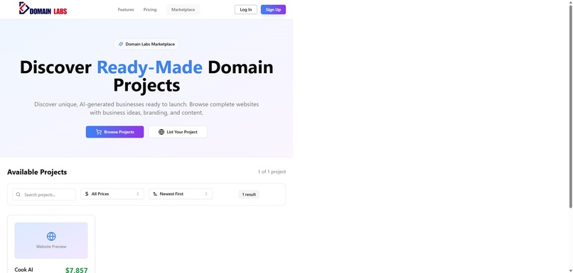 Domain Labs – screenshot 1