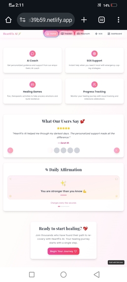 HeartFix AI – screenshot 1