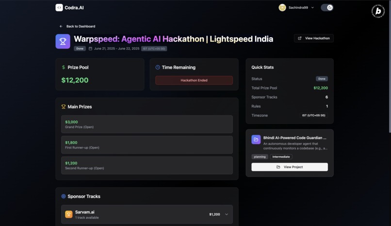 Codra.AI – screenshot 2