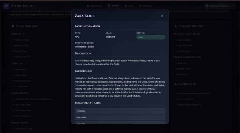 Story Engine – screenshot 5