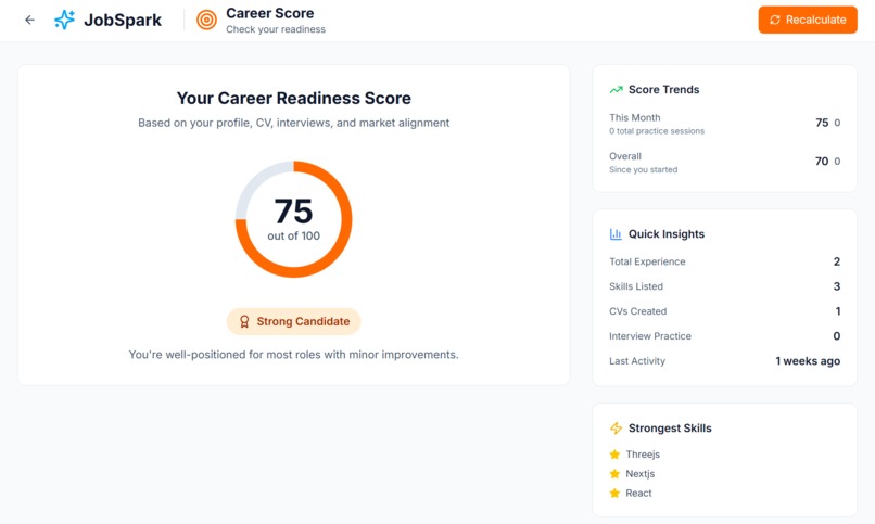 JobSpark – screenshot 3