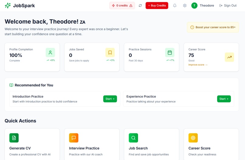 JobSpark – screenshot 4