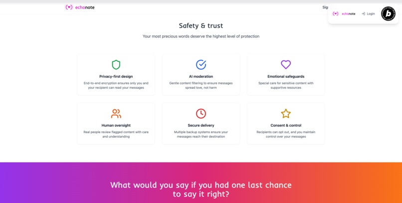 echonote – screenshot 3