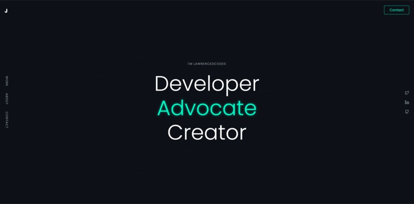 Portfolio of multiple projects – screenshot 1