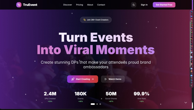 TruEvent  – screenshot 1