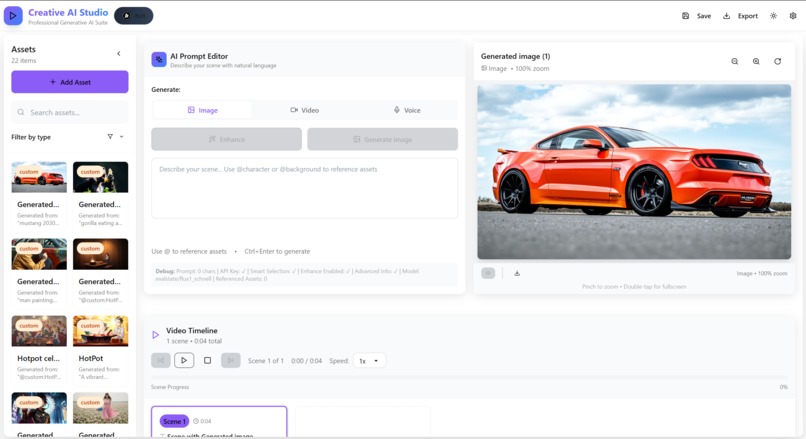 Creative AI Studio – screenshot 1