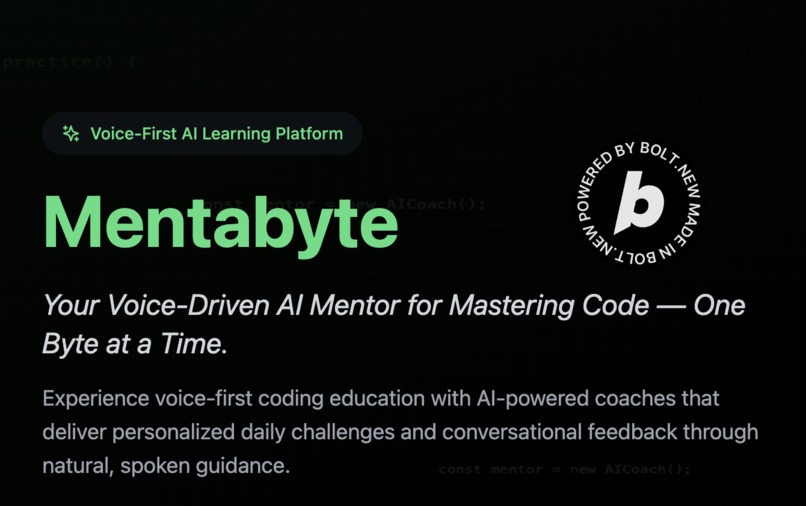 Mentabyte – screenshot 1
