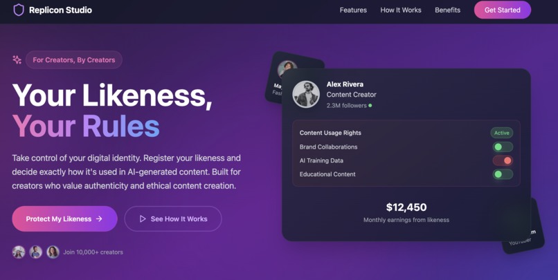 Replicon: Your Likeness, Your Rules – screenshot 1