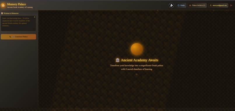 Memory Palace - Interactive Learning Tool – screenshot 1