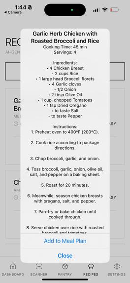 FoodWise  – screenshot 3
