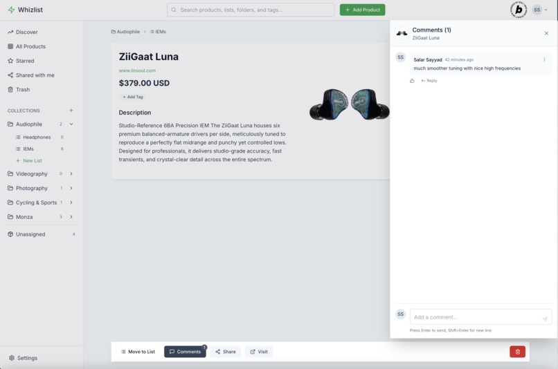 Whizlist – screenshot 11