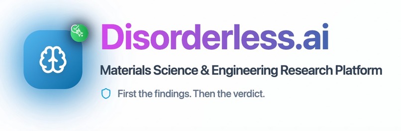 Disorderless.ai – screenshot 1