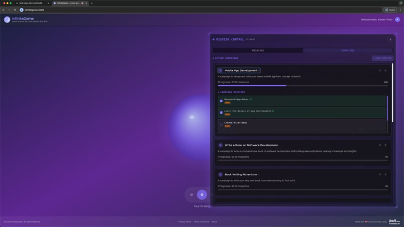 InfiniteGame – screenshot 1