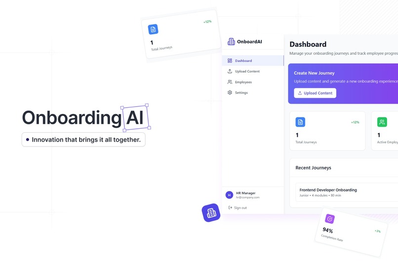 OnboardingAI – screenshot 1