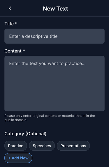 FitAttention – screenshot 1