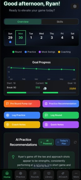 Golf Ace AI – screenshot 1