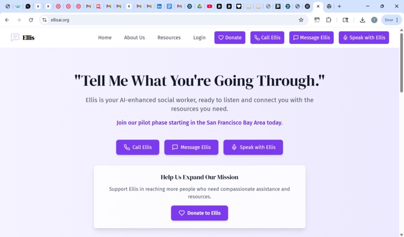 Ellis (EllisAI.org) – screenshot 1
