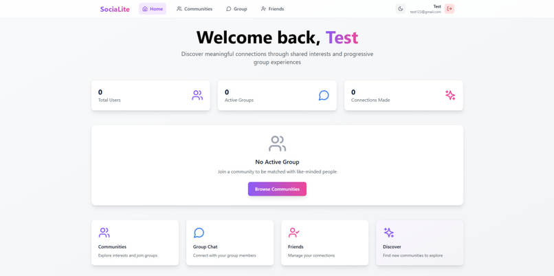 SociaLite : Timed Social Circles for Meaningful Interaction – screenshot 2