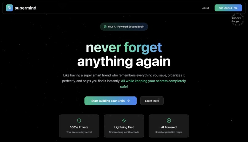 SuperMind - Your AI Second Brain – screenshot 2