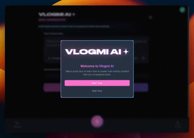 Vlogmi AI – screenshot 1