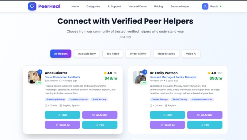 PeerHeal.AI – screenshot 3