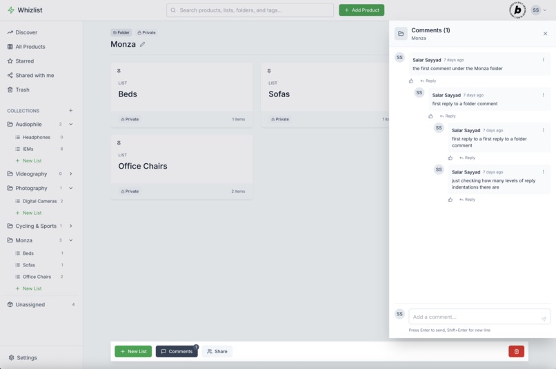 Whizlist – screenshot 7