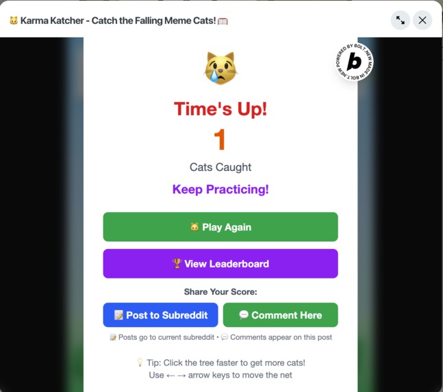 Karma Katcher - One Sh!tty Cat Distribution System on Reddit – screenshot 4
