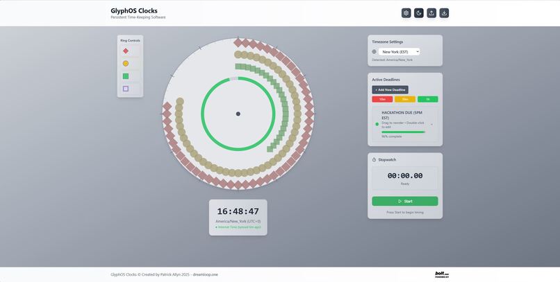 GlyphOS Clocks – screenshot 3