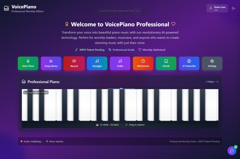 Voice Piano – screenshot 2