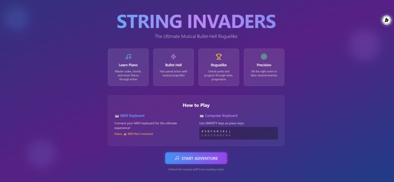 String Invaders – screenshot 2