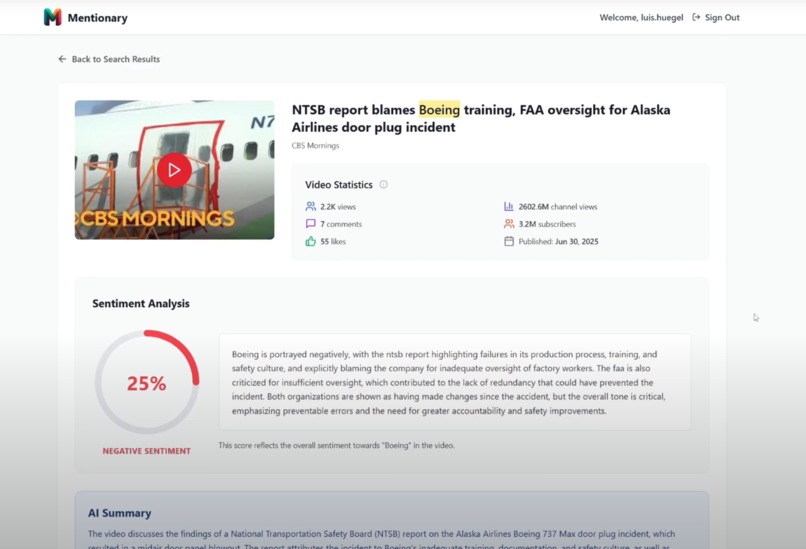 Mentionary – screenshot 3