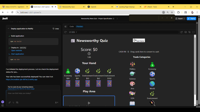 Newsworthy News Quiz – screenshot 4
