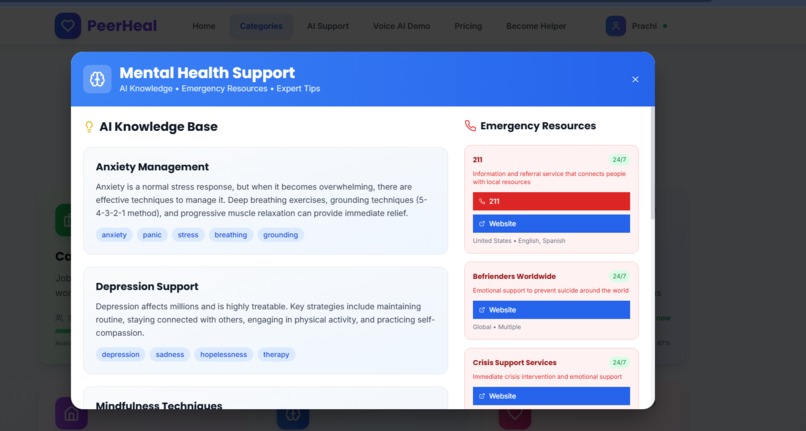 PeerHeal.AI – screenshot 4
