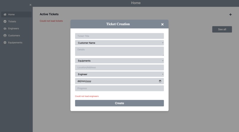 Customer Service Ticketing System – screenshot 6