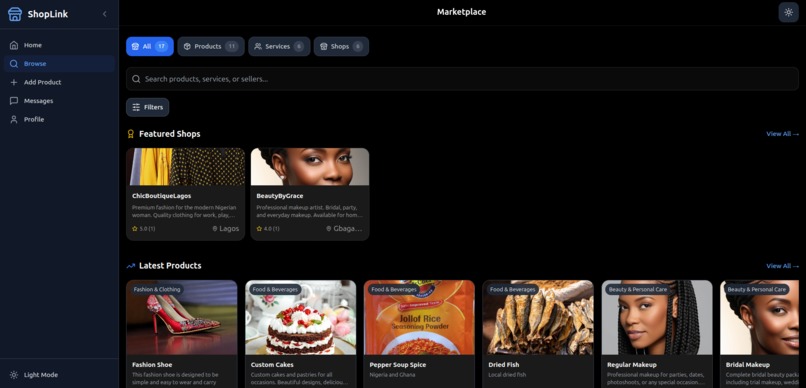 Shop Link – screenshot 1