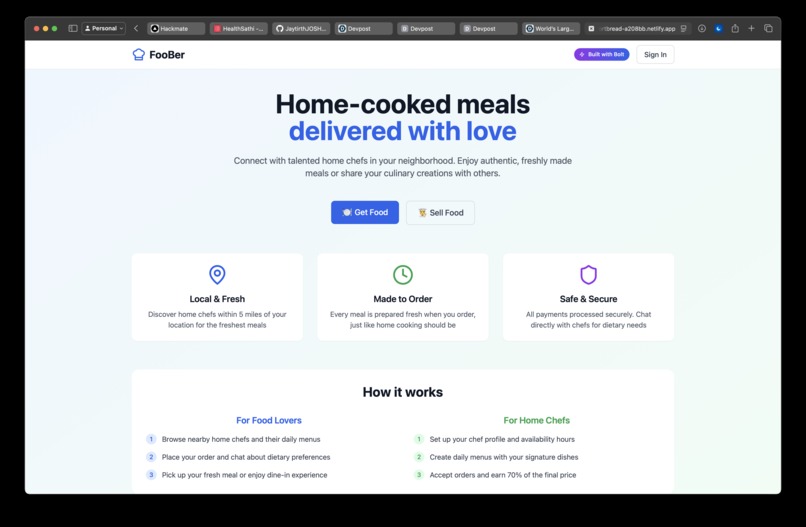 FooBer – screenshot 1