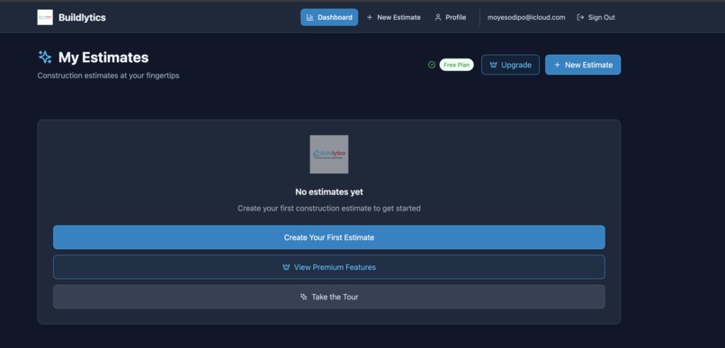 Buildlytics – screenshot 1