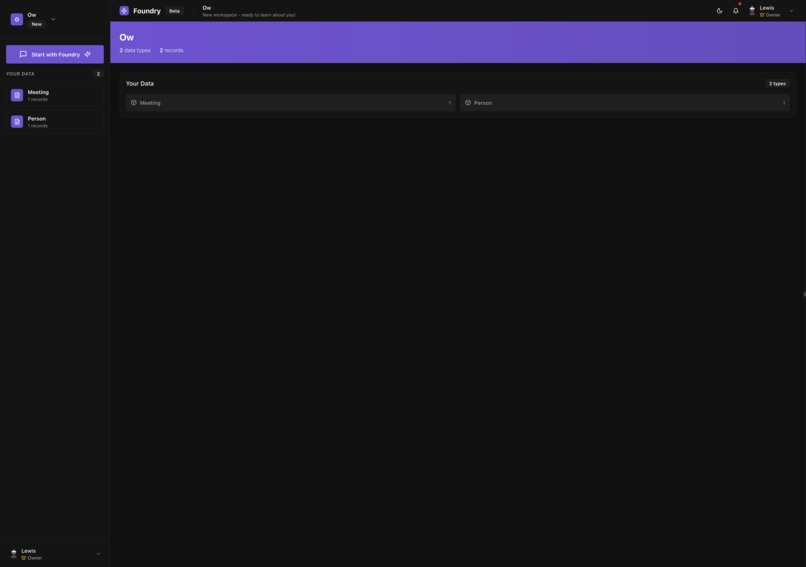 Foundry – screenshot 1