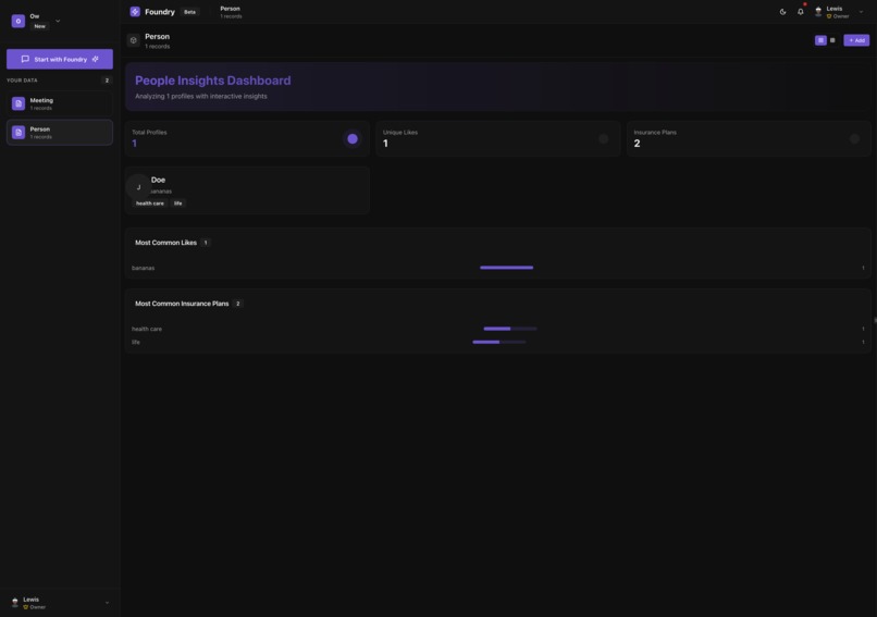 Foundry – screenshot 2