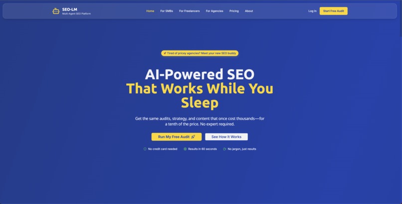 SEO-LM – screenshot 1