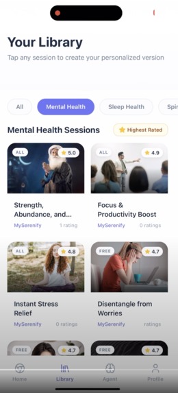 AI Meditation App – screenshot 3